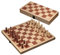 Philos 2609 - Schach, Schachspiel, Schachkassette, Feld 42 mm, Königshöhe 76mm, Holz