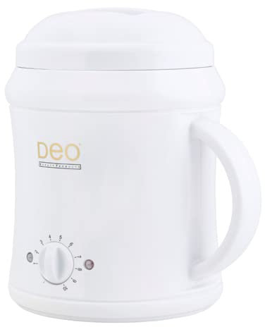 Deo Beauty 1000cc Analog Wax Heater - Convenient, Portable, & Fast-Heating Body Wax Warmer Melter for Professional Depilatory Hair Removal & Paraffin Wax Treatments