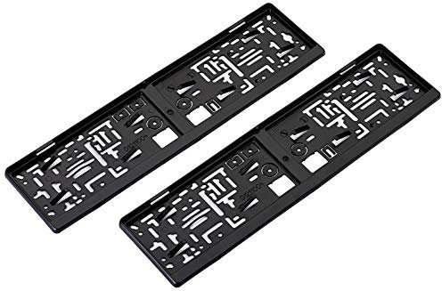 Cartrend EASY CLICK Kennzeichenhalter Önorm Classic schwarz 1 Stück schwarz neutral