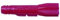 PRO-X 851 Allzweckdübel 8x51 rot