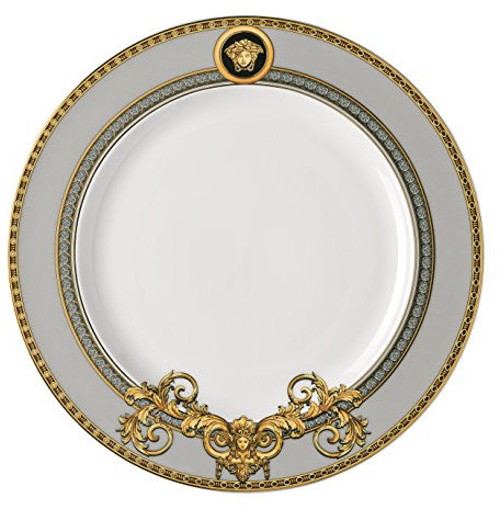 Rosenthal Versace Piatto da colazione Prestige Gala, Porcellana, 22 cm
