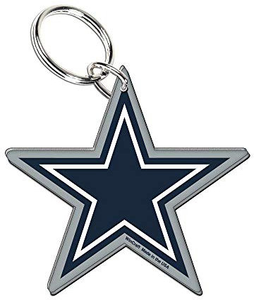 WinCraft Dallas Cowboys Star Logo High Definition Schlüsselanhänger