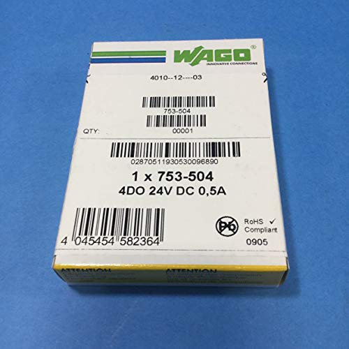 WAGO 753 – 504 Module Analog and Digital I/O – Digital & Analog I/O Modules