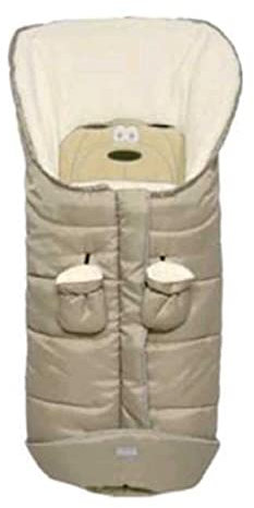 Fillikid Fußsack mit Handschuhe Kiel Dog - Natur