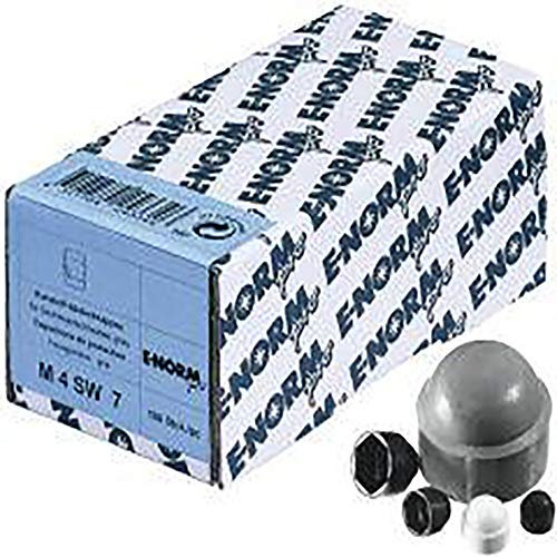 Format 4317784243414 – Abdeckkappen Kst grau M16 SW24 HP Sechskantmuttern