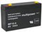 6V 10Ah MULTIPOWER MP10-6 AGM Bleiakku WARTUNGSFREI VDS