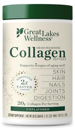Great Lakes Wellness Collagen Peptides Powder
