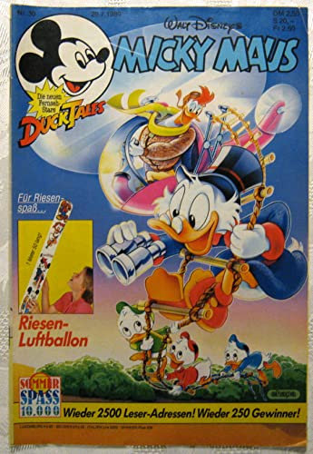 Micky Maus Heft 30 von 1989 Original. Kein Nachdruck.