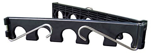 Rawlings Fence Bat Rack Baseballschläger-Ständer, Schwarz