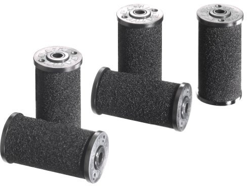Herlitz 10956282 Preisauszeichnungsersatzfarbrolle schwarz für PAZ Gerät 2-zeilig, 5er Packung