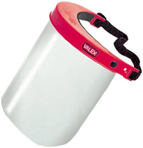 Visiera protettiva in policarbonato per decespugliatori e simili