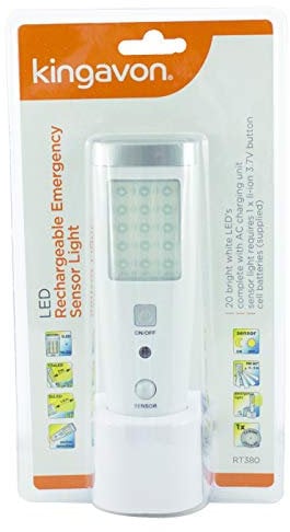 Kingavon BB-RT380 20-LED Rechargeable Emergency Sensor Light