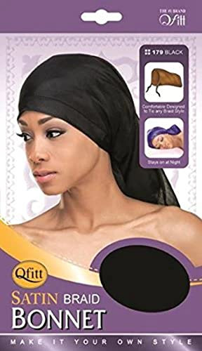 Satin braid bonnet by Qfitt