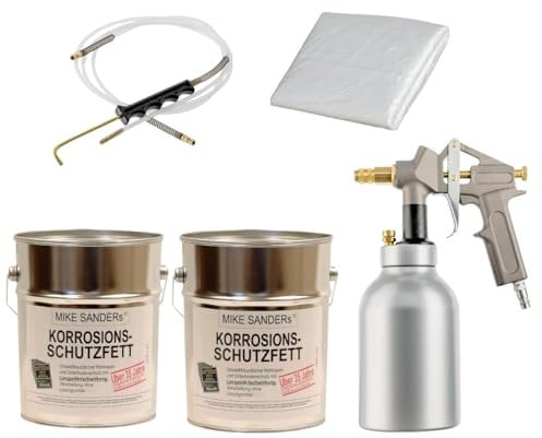 COLOURLOCK Druckbecherpistole HSDR 3350 Set, 8kg Mike Sanders, 2 Sonden u. gratis Abdeckplane
