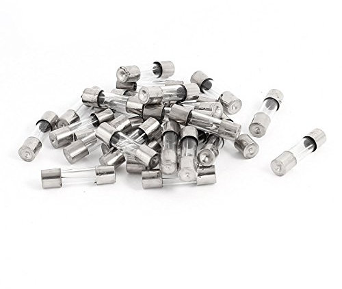 sourcing map 250V 7A F7AL Rapide Fusion Verre Tube Fusibles 5 x 20mm 30Pcs