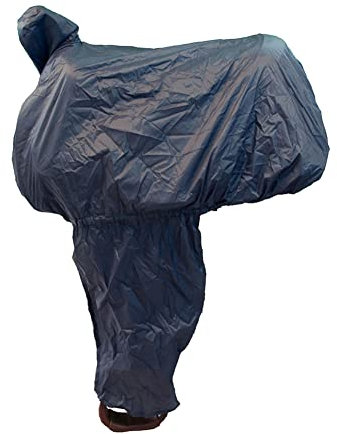 Intrepid International Sattelschoner Western mit Fender und Tote, Navy