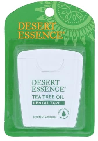 Desert Essence - Tee-Baum-öl-zahnmedizinisches Klebeband eingewachsen - 30 Yards GLÜCKLICHER PREIS