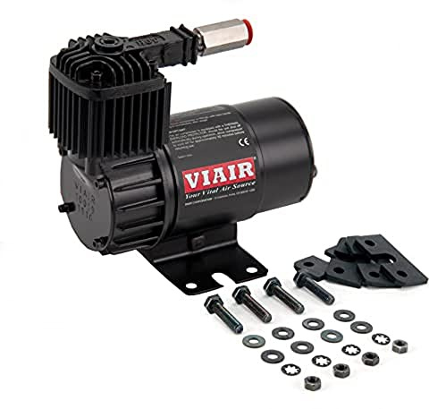Viair 10019: 100C Stealth Black Compressor Kit W/Omega Montagehalterung (12 V, 15% Duty, versiegelt)