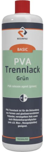 PVA-Trennlack RESINPAL | 500 ml Trenmittel | Trennmittel Epoxidharz, Gießharz und Polyesterharz | Formentrennmittel für GFK und geschlossenporige Oberflächen | Hochkonzentriert und sehr ergiebig |