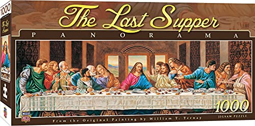 Masterpieces 71372 The Last Supper Panorama Jigsaw Puzzle, 1000-Piece