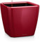 Lechuza 16167 - Maceta Quadro Premium 35 LS Kit completo, color rojo escarlata (35 x 35 x 33)
