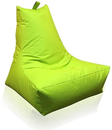 Mesana XXL Lounge-Sessel, ca. 100x90x80 cm, Sitzsack für Outdoor & Indoor, wasserabweisend, Farbe apfelgrün
