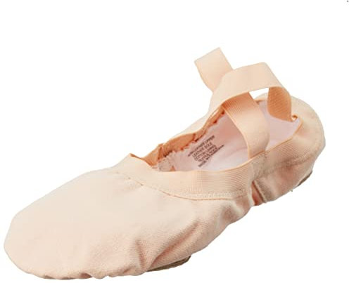 Bloch Pro Elastic Ballet Shoes, (Pink), Numeric_2_Point_5 UK