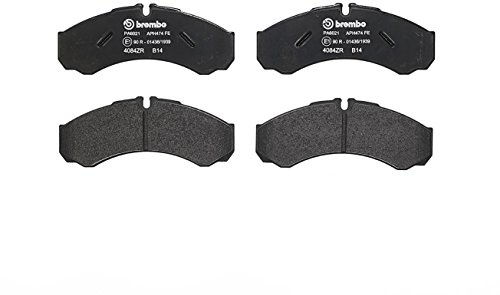 Brembo P A6 021 Bremsbelagsatz, Scheibenbremse - (4-teilig)