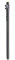 Gravity SP 2332 B - Adjustable Speaker Pole 35 mm to M20, 1400 mm