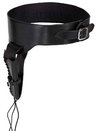 Colt Gürtel Holster schwarz für einen Colt mit 17 Dekopatronen (D)