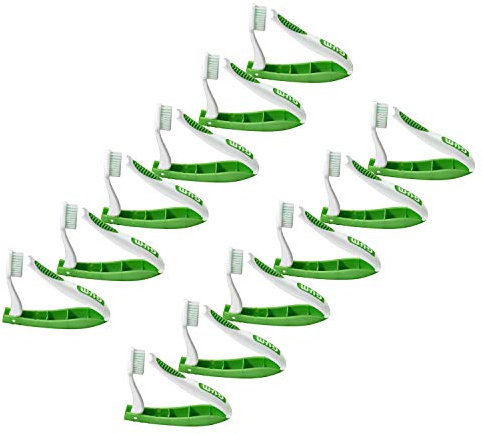 GUM Reisezahnbürste soft, 12er Vorteilspack (12 Stück)