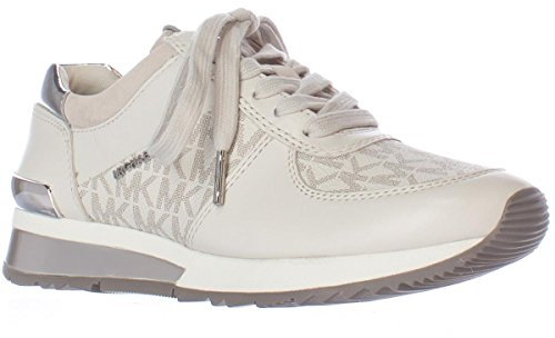 Michael Kors 43R6ALFP2B-150 Allie WRAP Trainer Female Vanilla UK 6.5