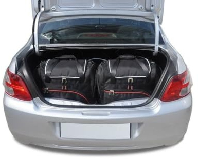 KJUST Dedizierte Kofferraumtaschen 5 stk kompatibel mit PEUGEOT 301 I 2012-2019