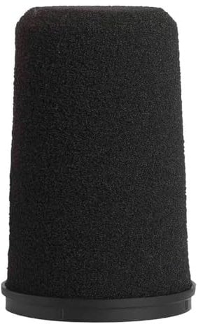 Shure RK345 Schwarzer Schaumstoff-Ersatzwindschutz für SM7A- und SM7B-Mikrofone - Reduziert unerwünschte Atem- und Windgeräusche, bekämpft Plosivlaute und Klicks