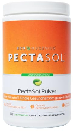 PectaSol Modified Citrus Pectin – 551g Lime Powder – Total-Body Health Supplement to Support Heart, Immune System, Inflammation Response & Healthy Aging + Maintain Healthy Galectin-3 Levels