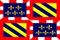Flagge 90 x 150 : Burgund (F)