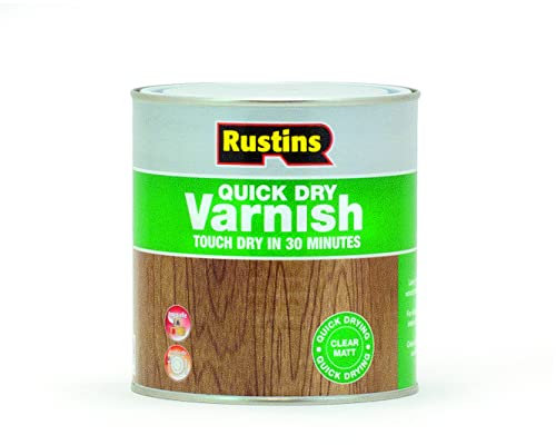 Rustins AVMC1000 Quick Dry Varnish Matt Clear 1l.