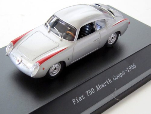 Modell Auto 1:43 Starline Fiat 750 Abarth Coupe 1956 - silber