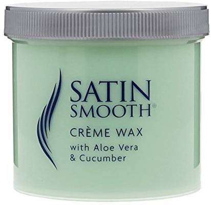 Satin Smooth Creme Wax - Aloe Vera/Cucumber 450g