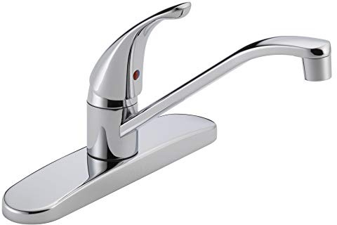 Peerless Single-Handle Kitchen Sink Faucet, Chrome P110LF