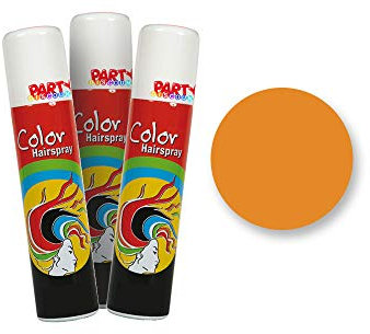 PARTY DISCOUNT ® Haar-Color-Spray, 75 ml Dose, orange