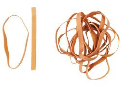 Rubber Bands 8 x 120 mm Size 66 - Box of 500g