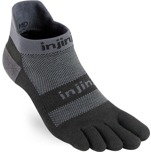 Injinji Herren Run Lightweight Mini Crew Toesocks