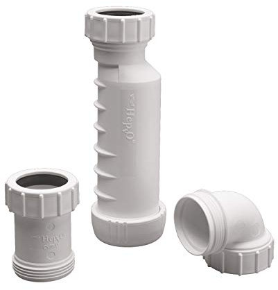 HEPvO Wavin Siphon d'évier sans eau pour camping-car 3,8 cm