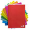 BM BeMore – Color Basic 0110600 – Notizbuch A4 – Lineatur A – Lineatur mit Rand für 1. und 2. Klasse – Papier 80 g/m² – farbig sortiert – 10 Stück – mehrfarbig