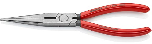 KNIPEX 26 11 200 Long Nose Pliers With Cutter 8-Inch
