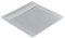 100 Stück, Transparente Briefumschläge, 160 x 160 mm, Haftklebung mit Abziehstreifen, Gerade Klappe, 100 g/qm Offset, Ohne Fenster, Weiß (Transparent-Weiß), Blanke Briefhüllen