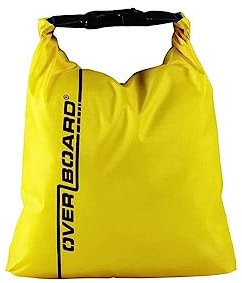 Overboard Wasserdichter Beutel OB1031Y, Gelb, 25 x 17 x 1 cm, 1 Liter, 76671