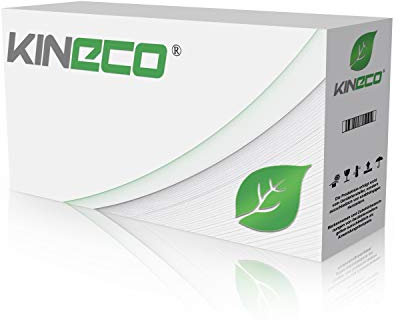 Kineco 10 Schriftbänder kompatibel für Brother TZE-221 TZ-221 9mm/8m - Schwarz auf Weiß P-Touch 1010 D400 D600 H100L H100r