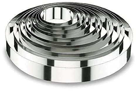 Lacor 68620 Emporte-Pièces Cercle à Vacherin 20 x 6 cm 18 / 10